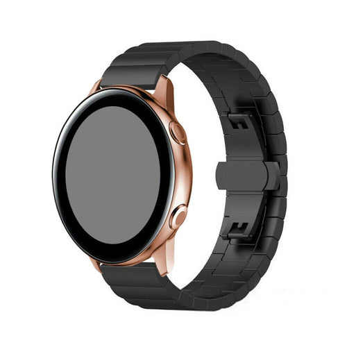 Garmin Forerunner 255s metalen band (zwart)