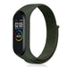 Xiaomi Mi Band 3 / 4 nylon bandje (legergroen)