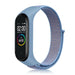 Xiaomi Mi Band 3 / 4 nylon bandje (lichtblauw)
