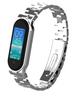 Xiaomi Mi band 5 / 6  stalen bandje (zilver)