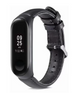 Xiaomi Mi Band 6 leren bandje (zwart)