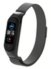 Xiaomi Mi band 5 / 6 Milanese band (zwart)