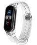 Xiaomi Mi Band 6 zon-verkleurend crystal bandje (transparant)