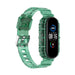 Xiaomi Mi Band 5 clear TPU bandje (transparant-groen)
