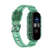 Xiaomi Mi Band 6 clear TPU bandje (transparant-groen)