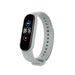 Xiaomi Mi Band 6 siliconen bandje (grijs)