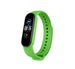 Xiaomi Mi Band 5 / 6 siliconen bandje (lichtgroen)