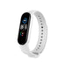 Xiaomi Mi Band 6  siliconen bandje (wit)