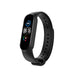 Xiaomi Mi Band 6 siliconen bandje (zwart)