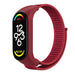 Xiaomi Mi Band 7 nylon bandje (rood)