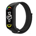 Xiaomi Mi Band 7 nylon bandje (zwart)