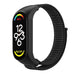 Xiaomi Mi Band 7 nylon bandje (zwart)