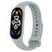 Xiaomi Mi Band 7 siliconen bandje (grijs)