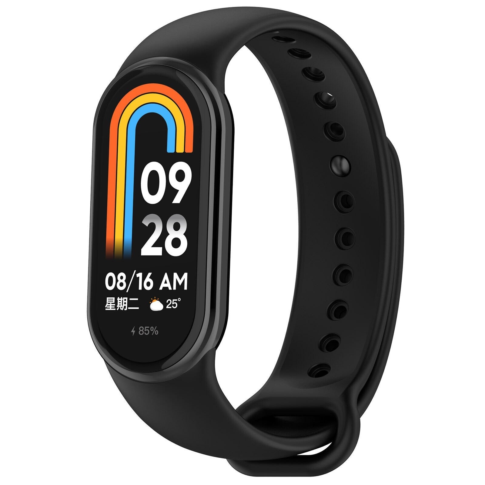 Xiaomi Smart Band 10 siliconen bandje (zwart)