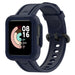 Xiaomi Mi Watch Lite siliconen bandje met frame (donkerblauw)