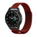 Samsung Galaxy Watch 4 Classic 46mm Milanese band (rood)