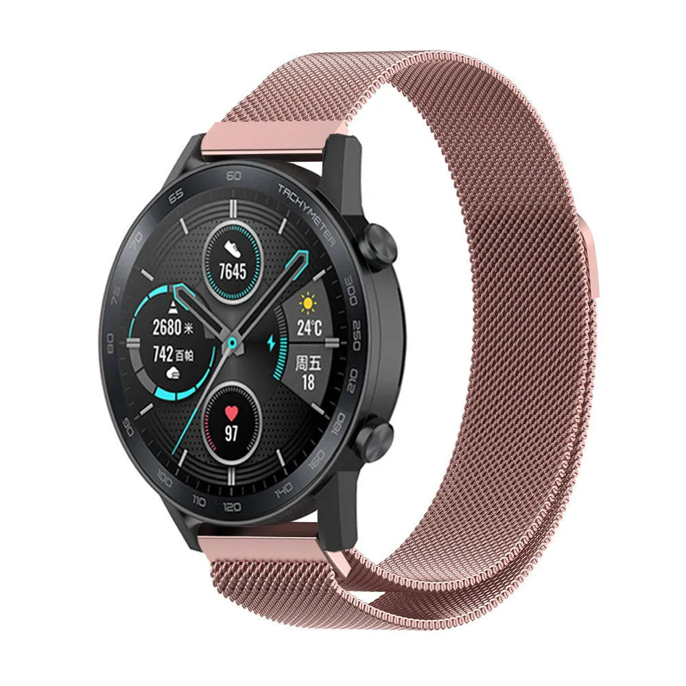 milanese-band-roze