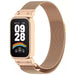 Xiaomi Smart Band 9 Active Milanese band (rosé goud)