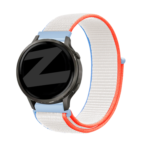 Bandz Garmin Forerunner 265s nylon loop band (milk white)