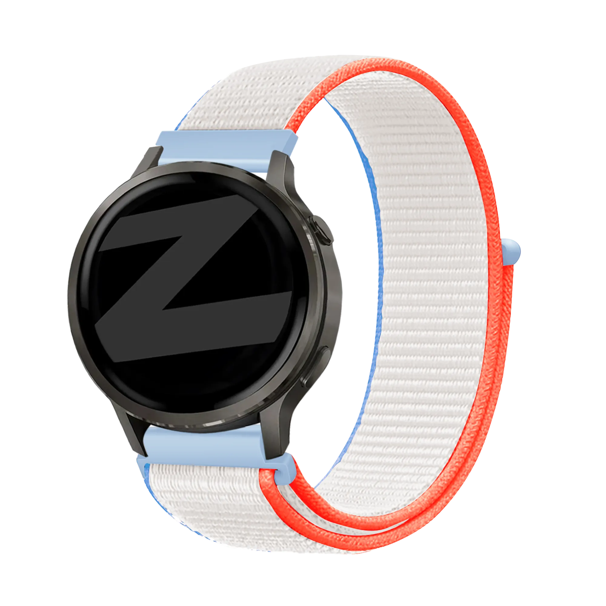 Bandz Garmin Forerunner 265s nylon loop band (milk white)