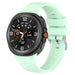 Samsung Galaxy Watch 9 - 44mm diamond silicone band (mint groen)