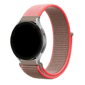 Withings ScanWatch Nova nylon bandje (neon pink)