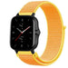 Amazfit GTS 2 nylon bandje (lichtgeel)
