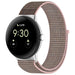Google Pixel Watch 1/2 nylon bandje (roze)
