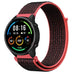 Xiaomi Mi Watch nylon band (zwart/koraal)