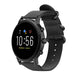 Fossil Gen 4 Explorist (HR) nylon gesp band (zwart)