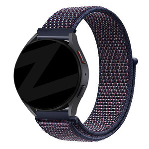 Bandz Garmin Vivomove Style Nylon Loop Strap (Indigo Blue)