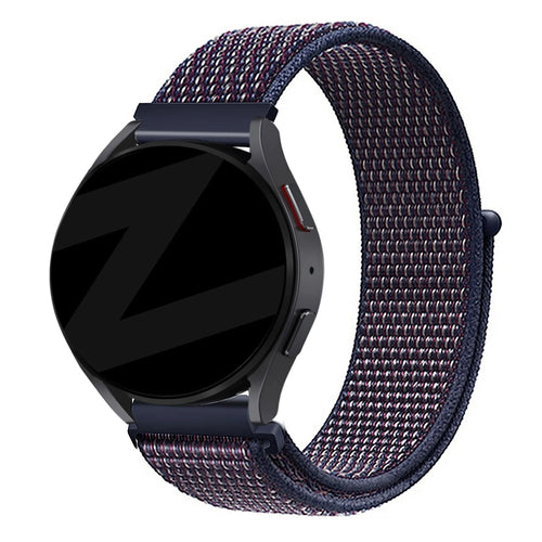Bandz OnePlus Watch Lite Nylon Loop Strap (Indigo Blue)