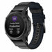 Garmin Quatix 8 Pro - 47mm Nylon Hybrid Strap (Dark Blue)