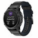 Garmin Quatix 5 / 6 / 7 Nylon Hybrid Strap (Blue)