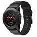 Garmin Quatix 5 / 6 / 7 Nylon Hybrid Strap (Black)