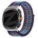 Bandz Samsung Galaxy Watch Ultra 2 nylon loop band (blauw mix)