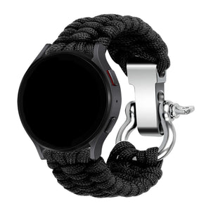 Amazfit Bip 3 (Pro) Nylon Rope Strap (Black)