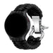 Huawei Watch 5 - 46mm nylon rope bandje (zwart) 