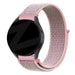Bandz Garmin Venu SQ 2 nylon loop band (roze)