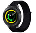 Samsung Gear Sport nylon band (zwart)