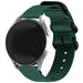 Withings ScanWatch Nova nylon gesp band (donkergroen)