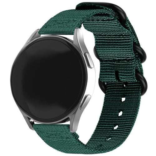 Amazfit Active 2 Nylon Buckle Strap (Dark Green)