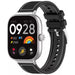 Xiaomi Smart Band 8 Pro nylon hybrid bandje (zwart)