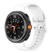 Samsung Galaxy Watch 8 Classic siliconen bandje (wit)