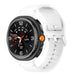 Samsung Galaxy Watch 8 - 44mm siliconen bandje (wit)