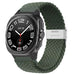 Samsung Galaxy Watch Ultra 2 gevlochten bandje (olijfgroen)