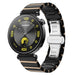 Huawei Watch GT 4 - 41mm one bead keramiek bandje (zwart/rosé goud)