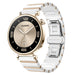 Huawei Watch GT 5 Pro - 42mm one bead keramiek bandje (wit/rosé goud)