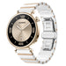 Huawei Watch 5 - 42mm one bead keramiek bandje (wit/rosé goud)