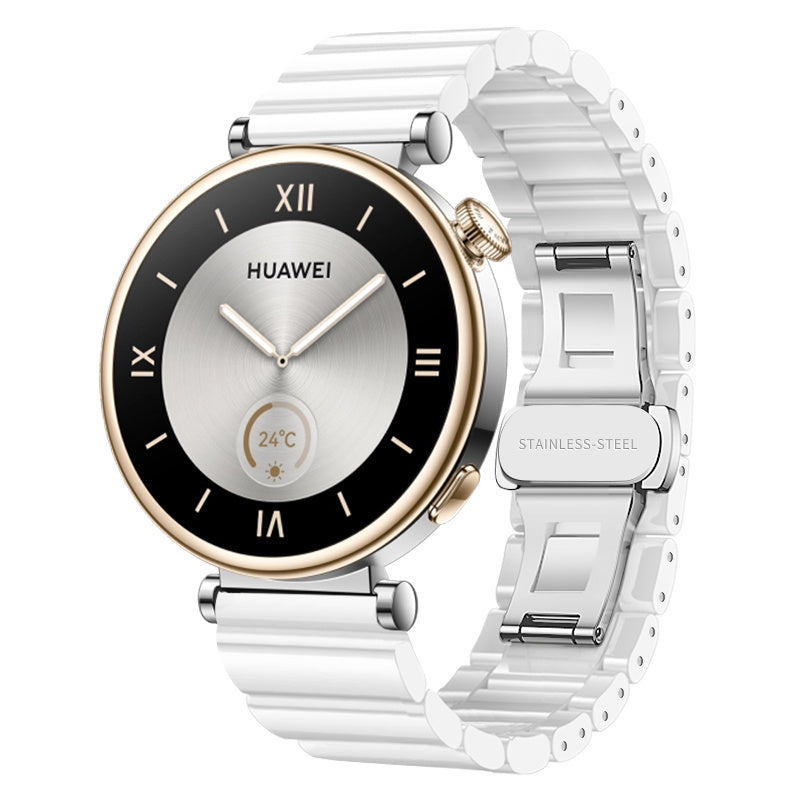 Huawei Watch GT 7 - 41mm one bead keramiek bandje (wit)